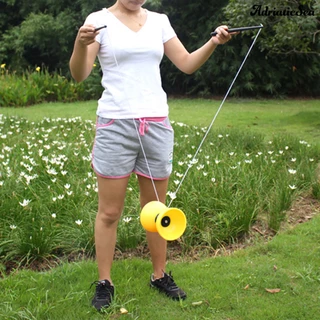 Ad-juggling diabolo vui nhộn 3 vòng bi ly hợp gậy kim loại yoyo trung quốc đồ chơi cho trẻ em