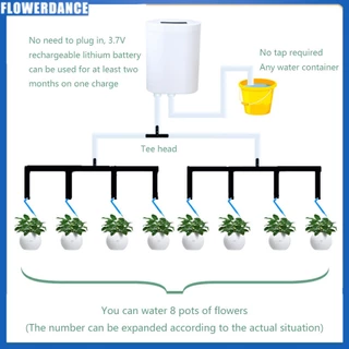 【Mới】thiết Bị Tưới Nước Tự Động Nhiều Chậu Định Lượng Hẹn Giờ Thông Minh Thiết Bị Tưới Vườn Dụng Cụ Tưới Cây Nhỏ Giọt Hệ Thống Vòi Phun Nước Bơm Thông Minh Flowerdance