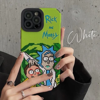 Ốp Điện Thoại In Hình Rick & Morty Ngộ Nghĩnh Chống Rơi Cho IPhone 7 7plus 8 8plus Xs Xr 11 12 13 14 Pro Plus Promax