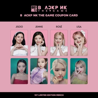 Thẻ Hình Nhóm Nhạc Kpop BLACKPINK Lisa Rose Jennie BPTG