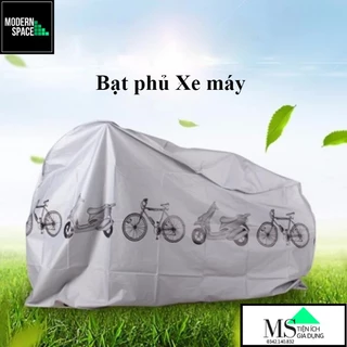 Áo trùm xe máy GD-112 - Bạt phủ xe Chống mưa nắng Cao cấp