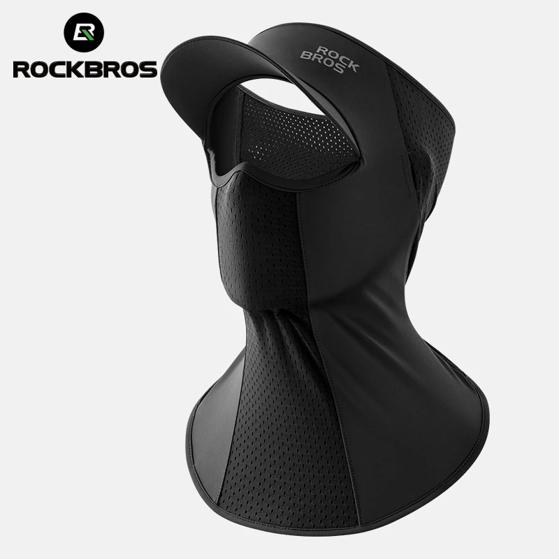 [Mã CLS2403F giảm 30k đơn 150k] Rockbros Khẩu Trang Chống Tia UV Bằng Lụa Mát Thoáng Khí Thoải Mái