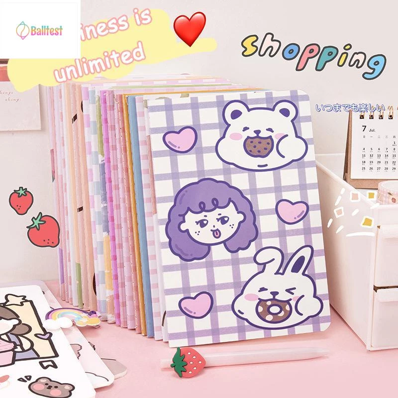 💜SỔ GÁY KHÂU A5 KẺ NGANG 60 Trang Hoạ Tiết Cute Tập Vở Ghi Chép Note Học Sinh Viết Giá Rẻ Văn Phòng Phẩm