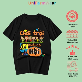 Áo thun team building , áo nhóm đi biển , đồng phục nhóm , chất liệu cotton 100%  I TBD02, UniFamWear