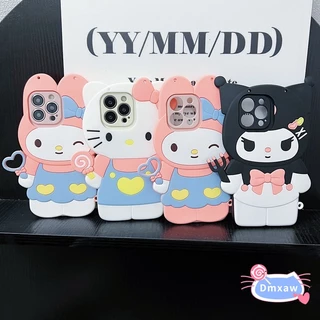 Vỏ Silicon HelloKitty Cho Vivo Y02 Y02T Y02A Y77 Y77E Y22 Y22S Y16 4G Y35 2022 4G Y17 Y15 Y12 Y11 Y20 / Y20i / Y20S / Y12S / Y11S S1 Pro Y9S Y7S Vỏ Giai Điệu Dễ Thương Hoạt Hình Kuromi