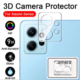 Miếng Dán Cường Lực Bảo Vệ Camera 3D Cho Xiaomi Mi Redmi Note 12 11 10 Pro 11S 10S Poco X4 X5 F4 Ốp