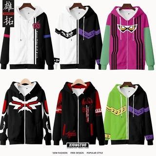 Áo Khoác Hoodie Tay Dài Có Khóa Kéo In Hình Kamen Rider 3D Thời Trang Thu Đông Cho Nam Và Nữ