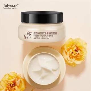 Kem dưỡng ẩm JULYSTAR 100g chiết xuất sữa dê chống khô phục hồi trẻ hóa làn da