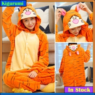 Bộ Đồ Ngủ Liền Thân Hóa Trang Nhân Vật Hoạt Hình Stitch Kigurumi Jumping Tiger