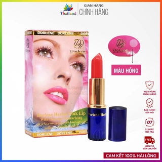 Son lì dưỡng khắc phục thâm môi Dorlene Herbal Pink Lip Thái Lan