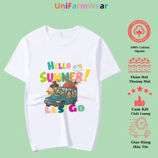 Áo thun team building , áo nhóm đi biển , đồng phục nhóm , chất liệu cotton 100%  I TBD04, UniFamWear