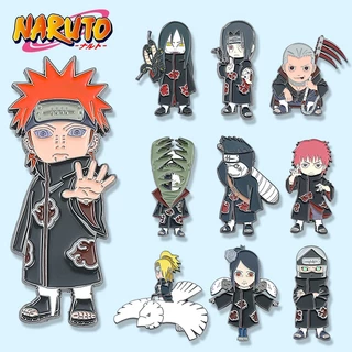 Huy Hiệu Cài Áo Kim Loại Hình Nhân Vật Hoạt Hình Naruto