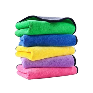 Khăn Lau Đa Năng Microfiber Rửa Ô Tô Xe Hơi Xe Máy Nhà Bếp 3M Mềm Mịn Thấm Hút Nước Cực Tốt - joyhome_official