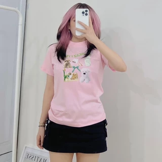 ÁO BABY TEE STARCAZY PIE áo thun nữ cotton 100%