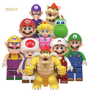 Đồ Chơi Khối Xây Dựng Super Kinopio Mario Wario Luigi Koopa WM6103