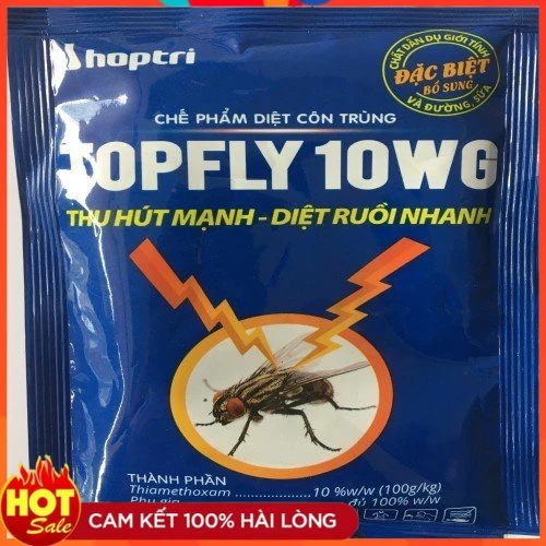Thuốc diệt ruồi TOPFLY 10WG gói 20g .