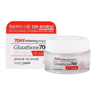 Kem dưỡng trắng da 7DAY GLUTATHIONE 700 VCREAM ANGEL'S LIQUID 50ml