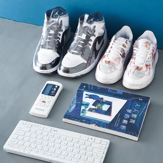 Set 50 Túi Co Nhiệt Bọc Bảo Vệ Giày Chống Bụi Và Ẩm Tiện Dụng