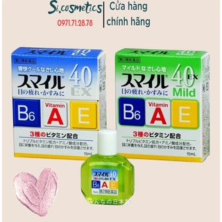 Nước nhỏ mắt 40 EX Mild của hãng Lion, Nhỏ mắt Slime nội địa Nhật Bản