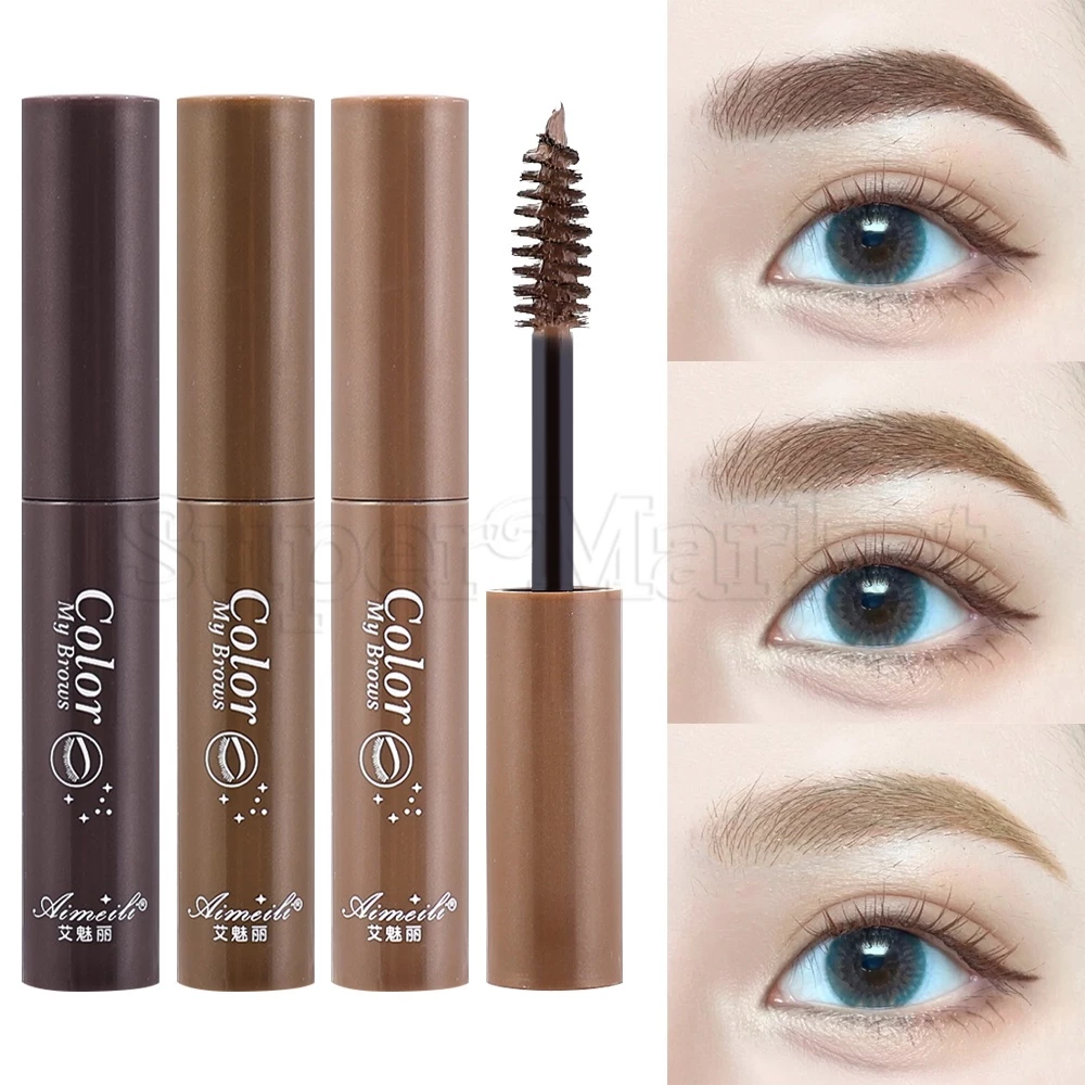 Mascara Chuốt Lông Mày Kháng Nước Lâu Trôi 3 Màu Lựa Chọn Aimeili