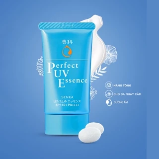 Kem Chống Nắng Dạng Tinh Chất Mỏng Nhẹ Senka Perfect UV Essence SPF 50+/PA +++ 50g