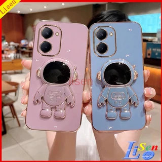 ốp lưng Realme C33 Ốp Điện Thoại Có Giá Đỡ Hình Phi Hành Gia Cho Realme 10 / 10 Pro 5G / C55 / C35 / C30 / C30S / C21Y / C25Y / Realme 10 Pro Plus 5G YHY