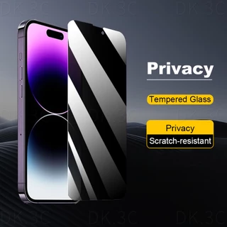 Kính Cường Lực Bảo Vệ Màn Hình Chống Nhìn Trộm Cho iPhone 14 15 13 12 11 Pro Max Mini / 14 15 Plus X XS Max XR Kèm Phụ Kiện