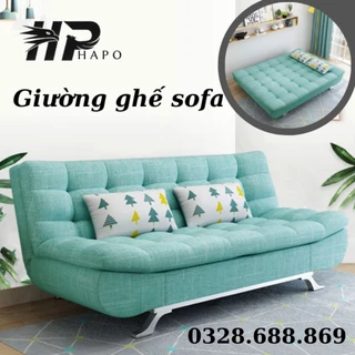 Ghế Sofa Giường Loại 1m2 HP68 , Ghế Sofa Bed Khung Thép Chịu Lực Chọn Màu Và Chất Liệu Theo Yêu Cầu