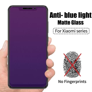 Kính cường lực chống ánh sáng xanh mờ Xiaomi 11T 12T 13 Redmi Note 12 Turbo 11s 10S 9S 8 Pro Max A1 10A 10C 9C 9A Poco F5 M3 F3 X3 X5 M5s GT Mi 11 Lite 10T Pro F1 Màn hình Bảo vệ