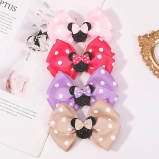 1/ 2/ 3/ 4 Kẹp tóc KIDSBOWS hình chuột mickey dễ thương cho bé gái