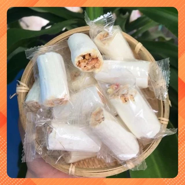 Kẹo dồi (200g) hương vị rất xưa thơm ngon ngọt mùi lạc giòn tan