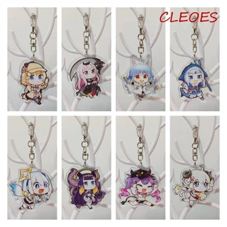 Cleoes hololive key chain đồ chơi quà tặng vtuber ookami mio murasaki shion watson amelia hololive keyring