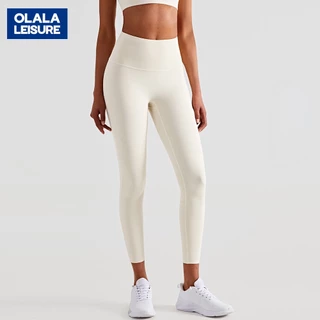 Mới Quần Legging Thể Thao Lưng Cao Chất Liệu Co Giãn Thoải Mái