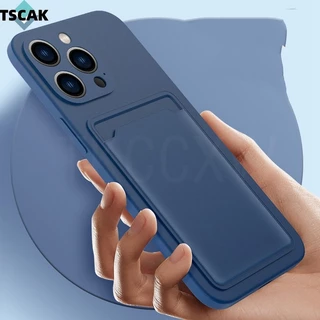 Ốp Điện Thoại silicon Đơn Giản Thời Trang Có Ngăn Đựng Thẻ Cho Redmi Note 13 Pro + K70E