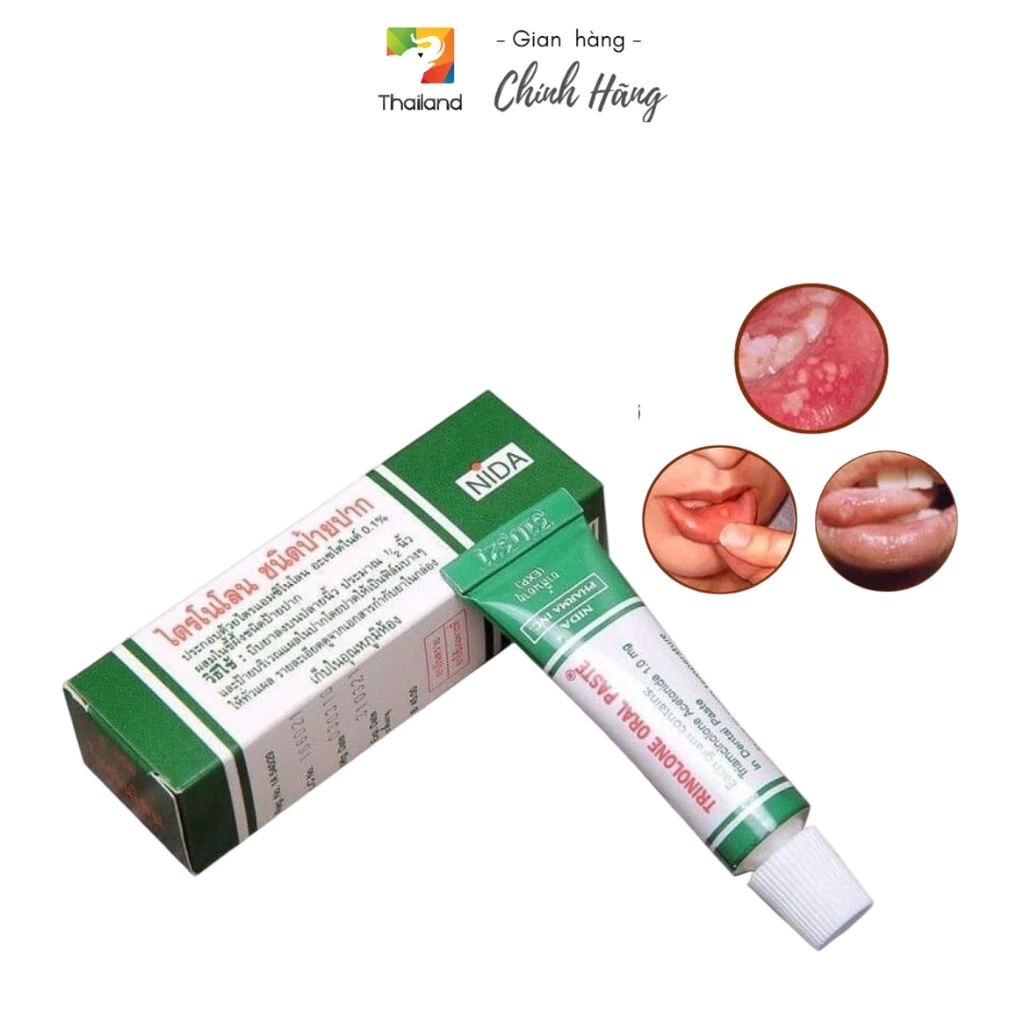 Kem nhiệt miệng Trinolone Oral Paste Thái Lan