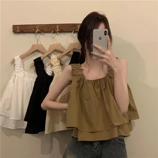 Áo Camisole Ngắn Cho Nữ