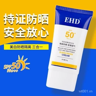 【Sản phẩm chất lượng】Kem Chống Nắng Ehd SPF50 Chống Thấm Nước Và Mồ Hôi Chống Tia Cực Tím Cho Nam Và Nữ