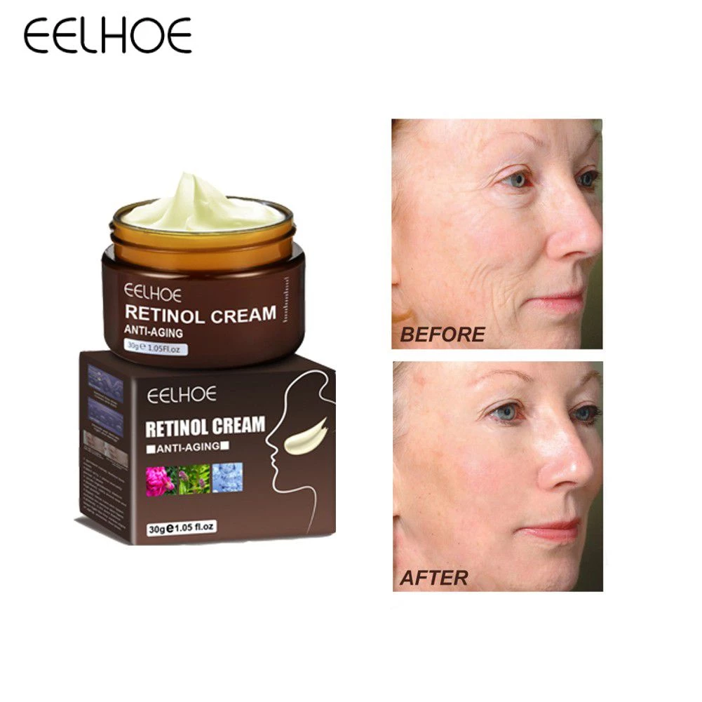 Kem Dưỡng Da Mặt Retinol Tự Nhiên Có Sẵn Kem Dưỡng Ẩm Chăm Sóc Da Mặt Dưỡng Ẩm Làm Săn Chắc Làm Sáng Da Xóa Nếp Nhăn Chống Lão Hóa-Ampere