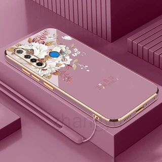 ốp lưng Realme 5 5i 5s realme 6i c3 c3i realme 5 pro Ốp Điện Thoại TPU silicone Mềm Mạ Điện Summer flower Tiết Hoa Bảo Vệ Cho Realme 5 5i 5s realme 6i c3 c3i realme 5 pro