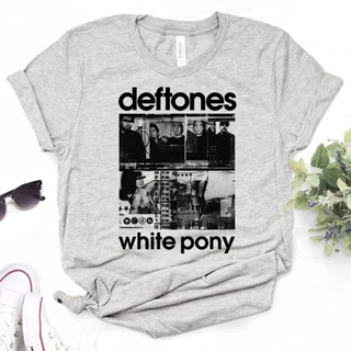 Deftones Áo Thun Nữ In Hình Quả Xoài Nhật Bản Y2K Thời Trang Dạo Phố 2000s