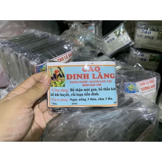 cao đinh lăng khô 100gram