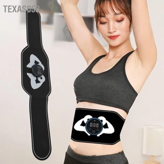 Texas053 Máy tập săn chắc cơ bụng 6 chế độ luyện Đốt cháy mỡ thể Giảm béo đai cho dục tại nhà