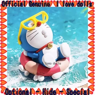 Mô Hình Nhân Vật Doraemon Cầm Hộp Mù Dễ Thương [Chính Hãng]