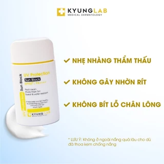 Kem chống nắng Kyung Lab UV Protection Sunblock SPF50+ PA++++ 50ml KyungLab