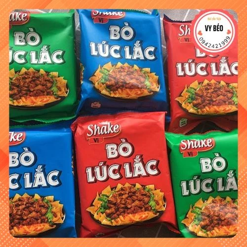 Gói Snack Bò Lúc Lắc ⭐FREESHIP⭐ Đồ Ăn Vặt Cổng Trường