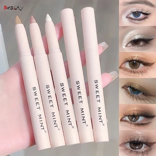 Sweet MINT 6 Màu Ngọc Trai Phấn Mắt Bút Shimmer Soft Touch Matte Nằm Silkworm Bút Chì Lâu Dài Lấp Lánh Phấn Mắt Mỹ Phẩm Trang Điểm