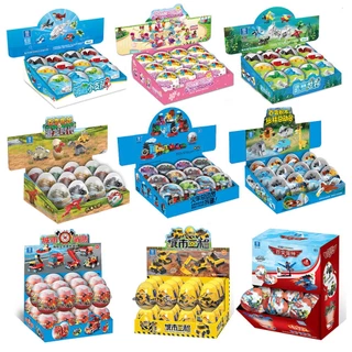 12 Chiếc Trẻ Em Tiệc Goodie Túi Quà Tặng Trứng Bất Ngờ / Trứng Lego / Đồ Chơi Nhỏ / Gạch Xây Dựng / Gạch Khủng Long / Gạch Động Vật