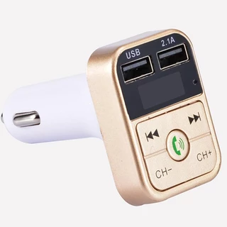 Tẩu sạc ô tô kiêm nghe nhạc MP3, kết nối điện thoại qua bluetooth, kết nối dàn âm thanh trên xe qua sóng FM 87.5