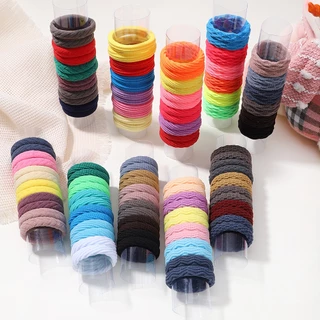 12 Dây buộc tóc RAINBOW BOWS thời trang mới đơn giản phong cách Hàn Quốc