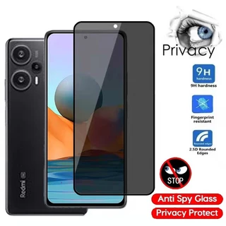 Kính Cường Lực 9H Bảo Vệ Toàn Màn Hình Chống Nhìn Trộm Cho Xiaomi MI Redmi note12 Turbo note 12 Turbo note12 12